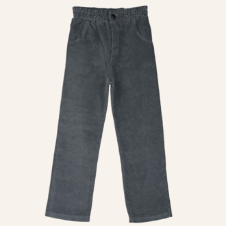 Lötiekids Lötiekids Corduroy Straight Pants Solid - Anthracite