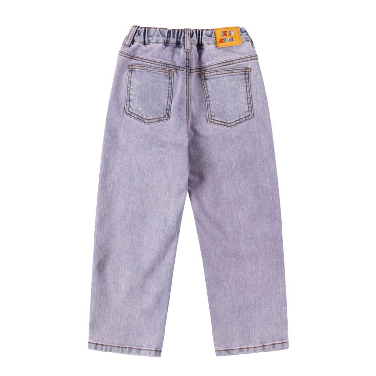 Jelly Mallow Jelly Mallow Lucky clover denim pants - Blue