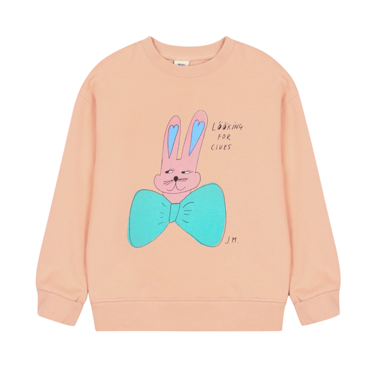 Jelly Mallow Jelly Mallow Rabbit sweatshirt - Coral