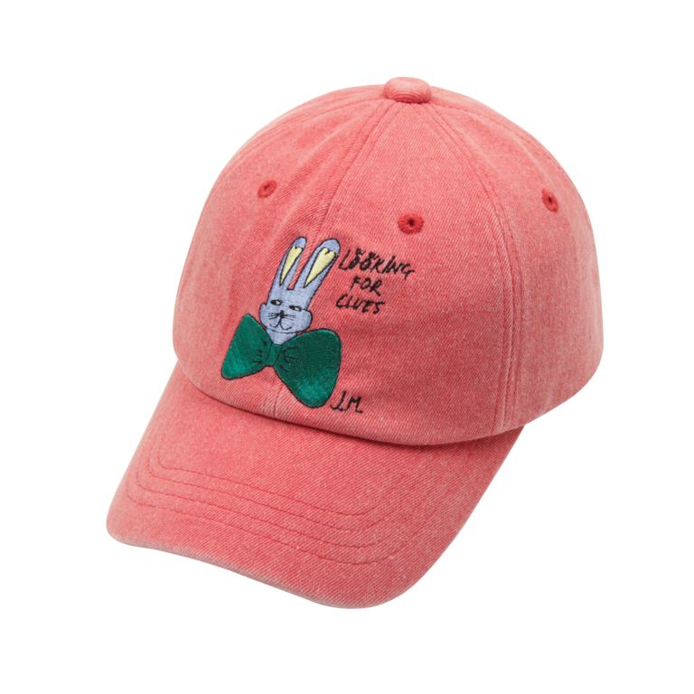 Jelly Mallow Jelly Mallow Rabbit ball cap - Brick