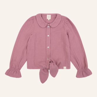 Navy Natural Navy Natural Faye Blouse - Lilas Mousseline Navy Natural Navy Natural Faye Blouse - Lilas Mousseline