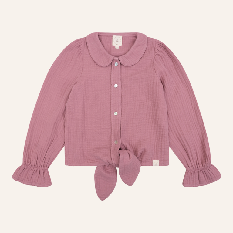 Navy Natural Navy Natural Faye Blouse - Lilas Mousseline