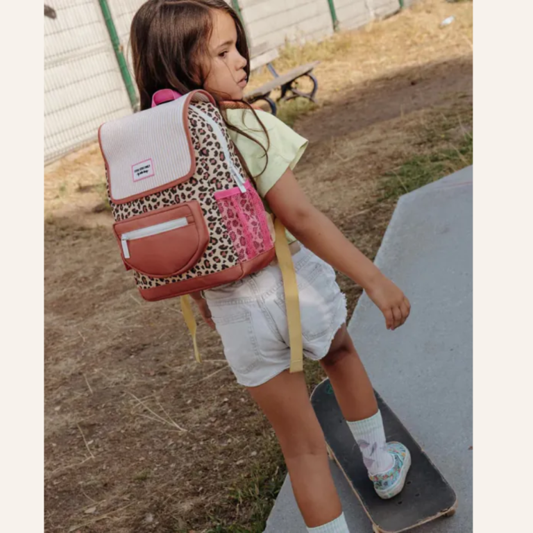Hello Hossy Hello Hossy backpack - Leopard streep
