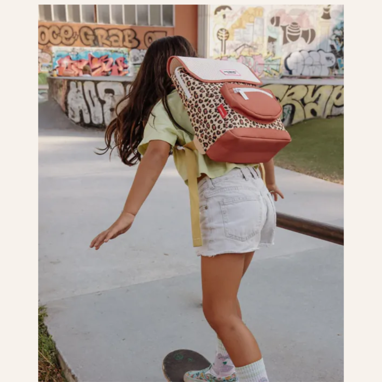 Hello Hossy Hello Hossy backpack - Leopard streep