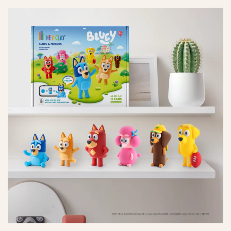 Hey clay Hey Clay Bluey & Friends - 15 cans