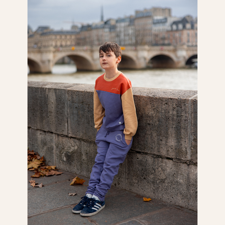 Sproet & Sprout Sproet & Sprout Sweatpants - Purple Night