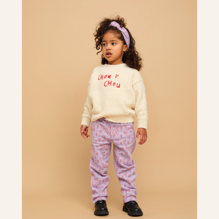 Sproet & Sprout Sproet & Sprout Sweater Chou Chou - Ivory