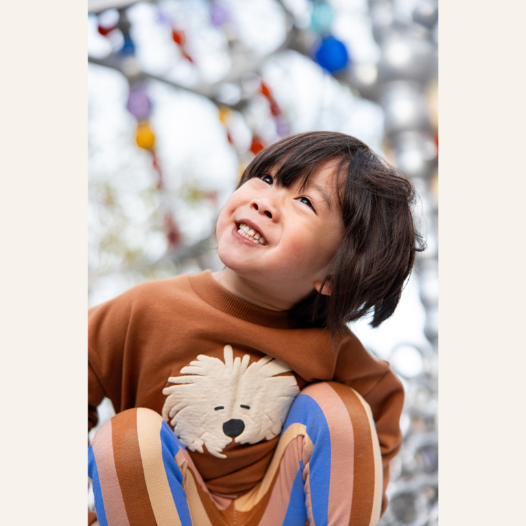 Sproet & Sprout Sproet & Sprout Winter Legging Multi Stripe - Sand