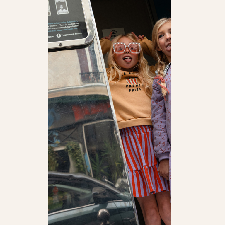 Sproet & Sprout Sproet & Sprout Smock Skirt Stripe - Lavender