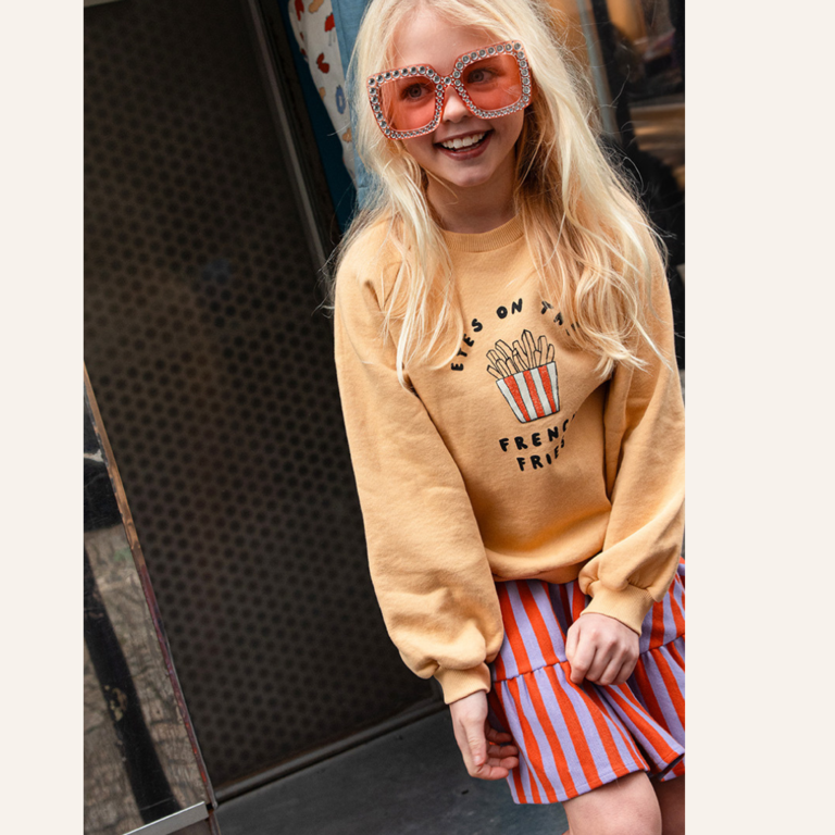 Sproet & Sprout Sproet & Sprout Sweatshirt French Fries - Sand