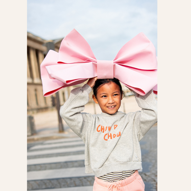 Sproet & Sprout Sproet & Sprout Cropped Hooded Sweatshirt - Grey Melee