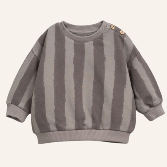 Play Up Play Up Printed Fleece Sweater - Light Grey