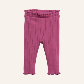 Play Up Play Up Rib Leggings - Beetroot