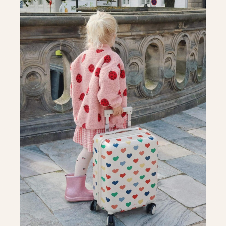 Konges Sløjd Konges Sløjd Jody teddy jacket - Ladybug pink