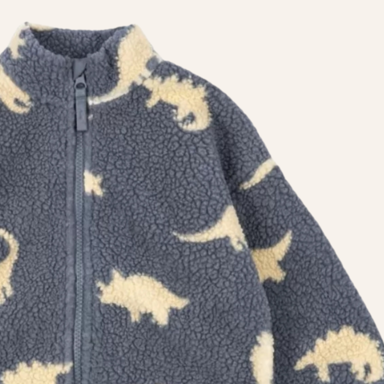 Konges Sløjd Konges Sløjd Jody teddy jacket - Dino mist