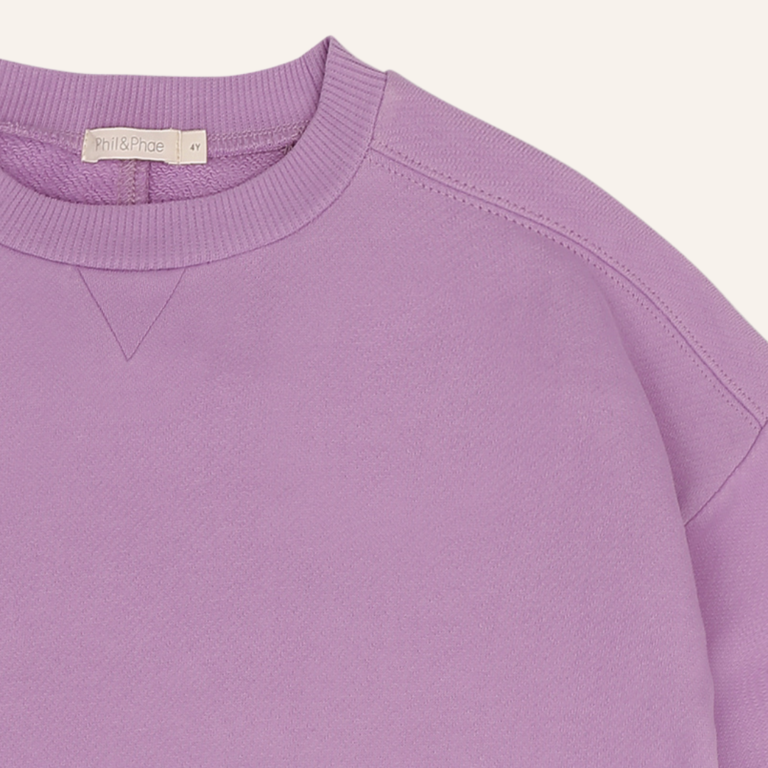 Phil&Phae Phil&Phae Chunky sweater dress - Bright lilac