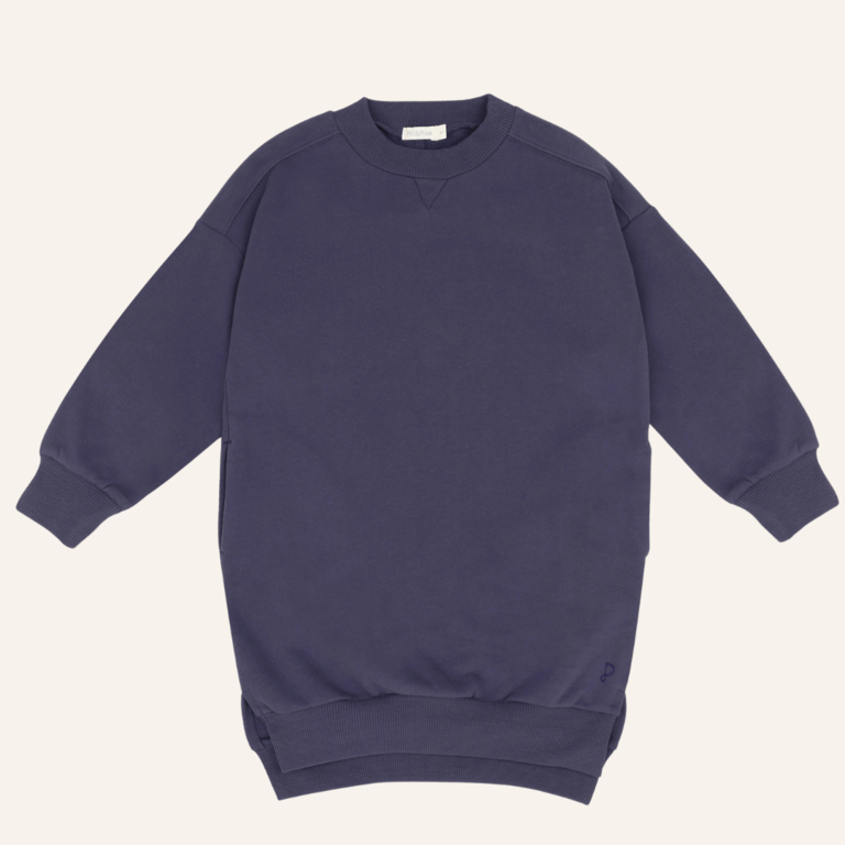 Phil&Phae Phil&Phae Chunky sweater dress - Dusk blue