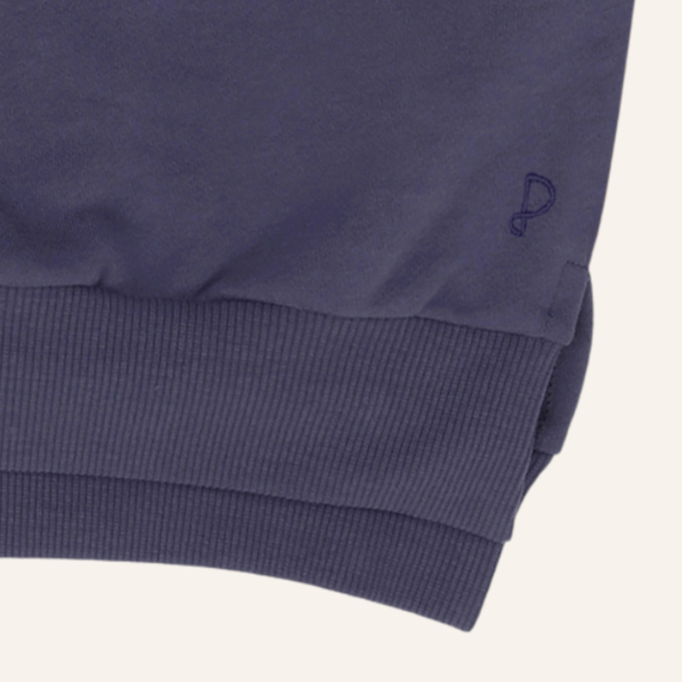Phil&Phae Phil&Phae Chunky sweater dress - Dusk blue