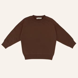 Phil&Phae Phil&Phae Oversized sweater - Chocolate