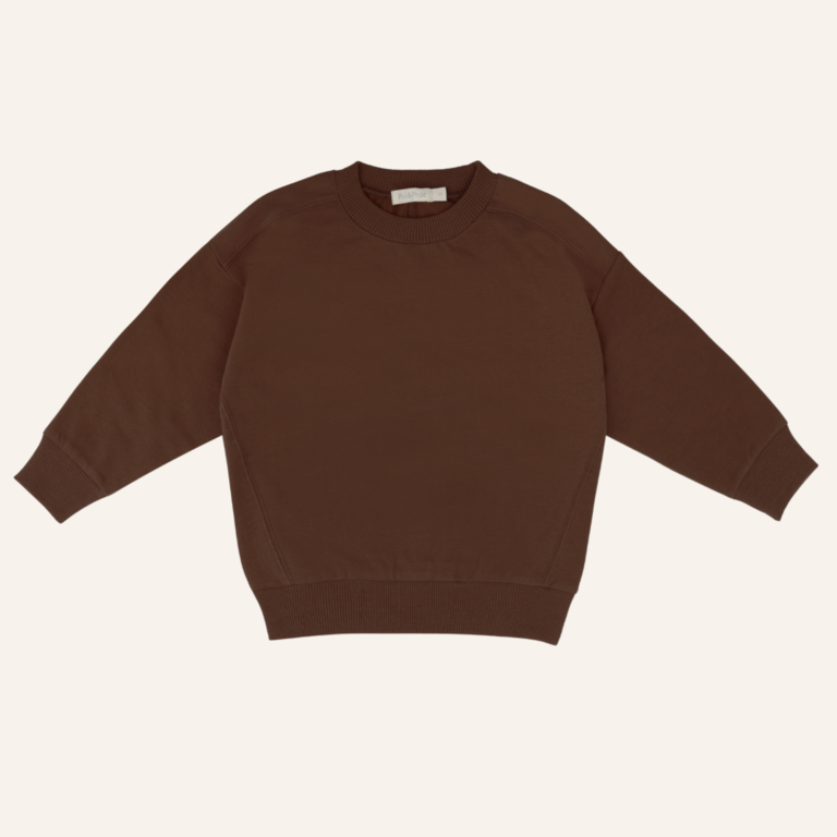 Phil&Phae Phil&Phae Oversized sweater - Chocolate