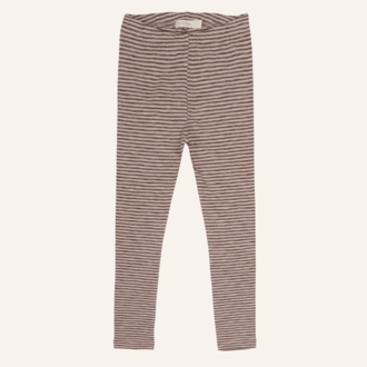 Phil&Phae Phil&Phae Leggings stripes - Chocolate