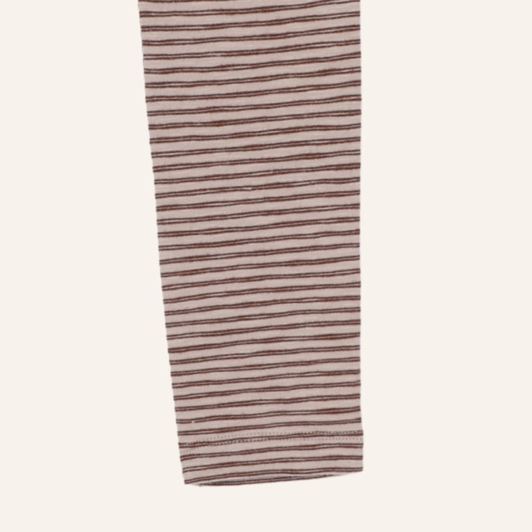 Phil&Phae Phil&Phae Leggings stripes - Chocolate