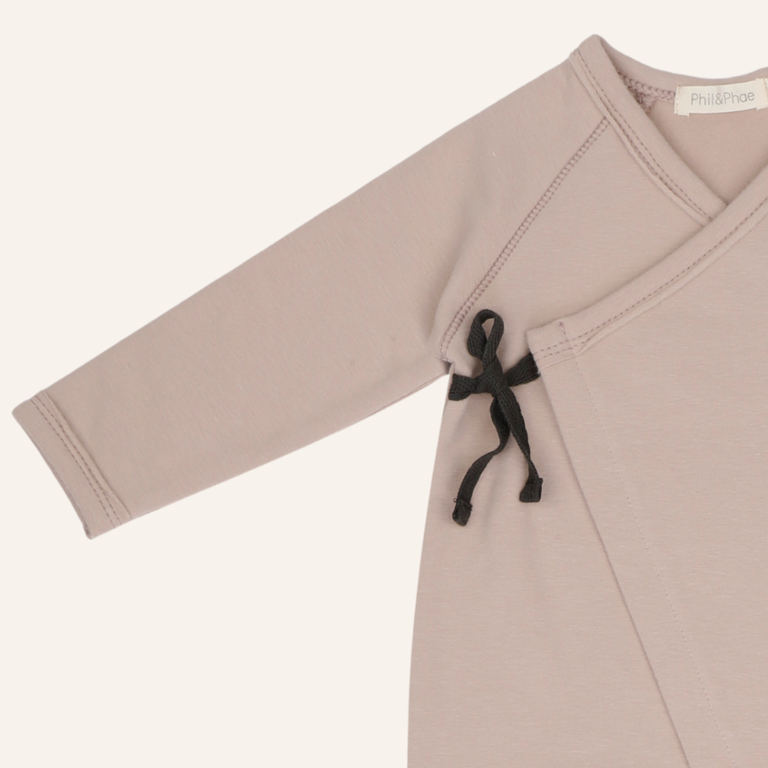 Phil&Phae Phil&Phae Cross-over newborn suite cashmere - Faded dust