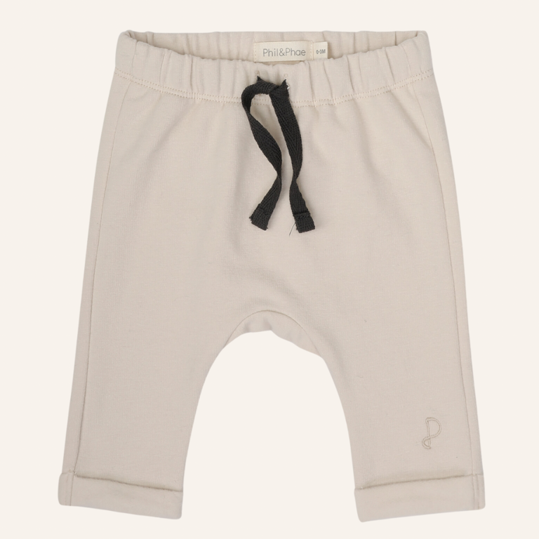 Phil&Phae Phil&Phae baby sweatpants cashmere - Nougat