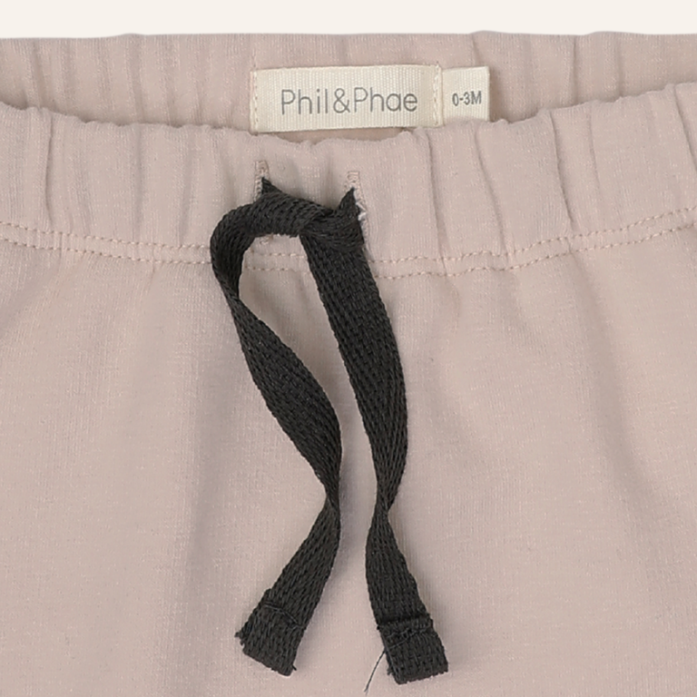 Phil&Phae Phil&Phae baby sweatpants cashmere - Faded dust