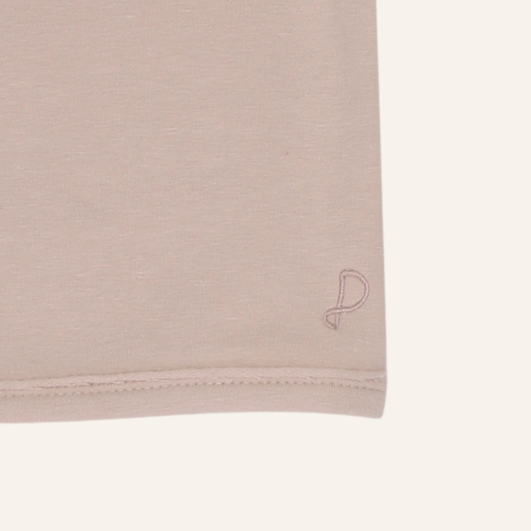 Phil&Phae Phil&Phae Cross-over baby cardigan - Faded dust