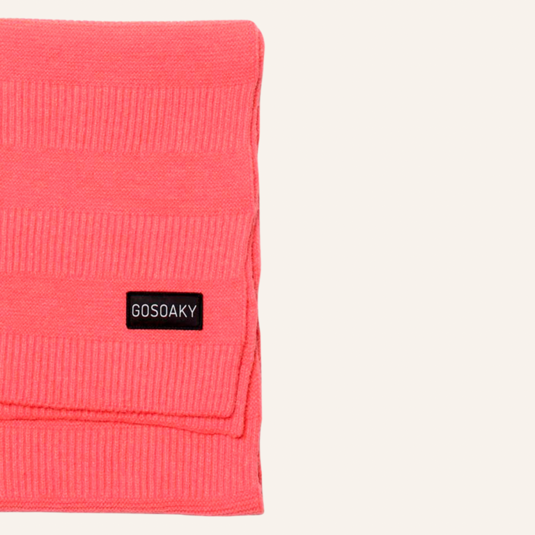 GOSOAKY Gosoaky sjaal Chicken run - Punch pink