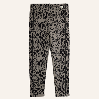 Mini Rodini Mini Rodini Leopard aop brush jersey legging Mini Rodini Mini Rodini Leopard aop brush jersey legging