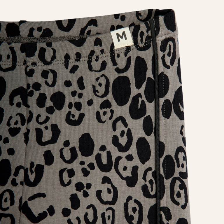 Mini Rodini Mini Rodini Leopard aop brush jersey legging