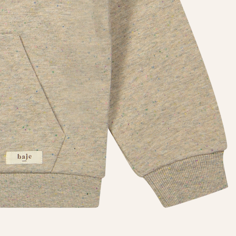 Baje Studio Baje Studio Prez Hoodie - Sand melange multicolor