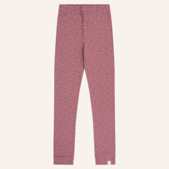 Navy Natural Navy Natural Legging - Rose Leopard Flower