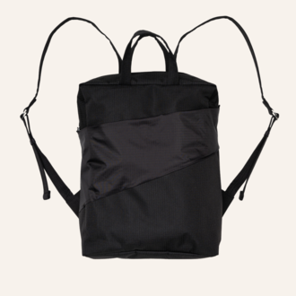 Susan Bijl Susan Bijl - The New Backpack Black&Black one size Susan Bijl Susan Bijl - The New Backpack Black&Black one size
