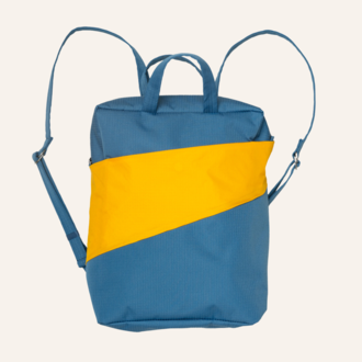 Susan Bijl Susan Bijl - The New Backpack Dark petrol&Cleese one size Susan Bijl Susan Bijl - The New Backpack Dark petrol&Cleese one size