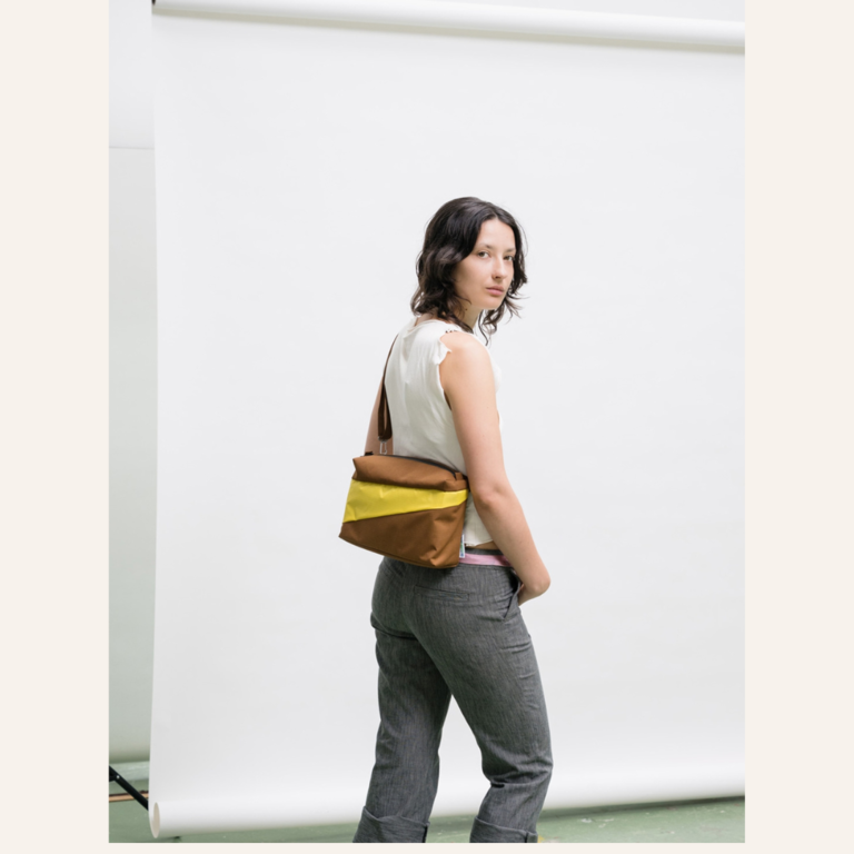 Susan Bijl Susan Bijl - The New Bum Bag Hazel&TV Yellow size M