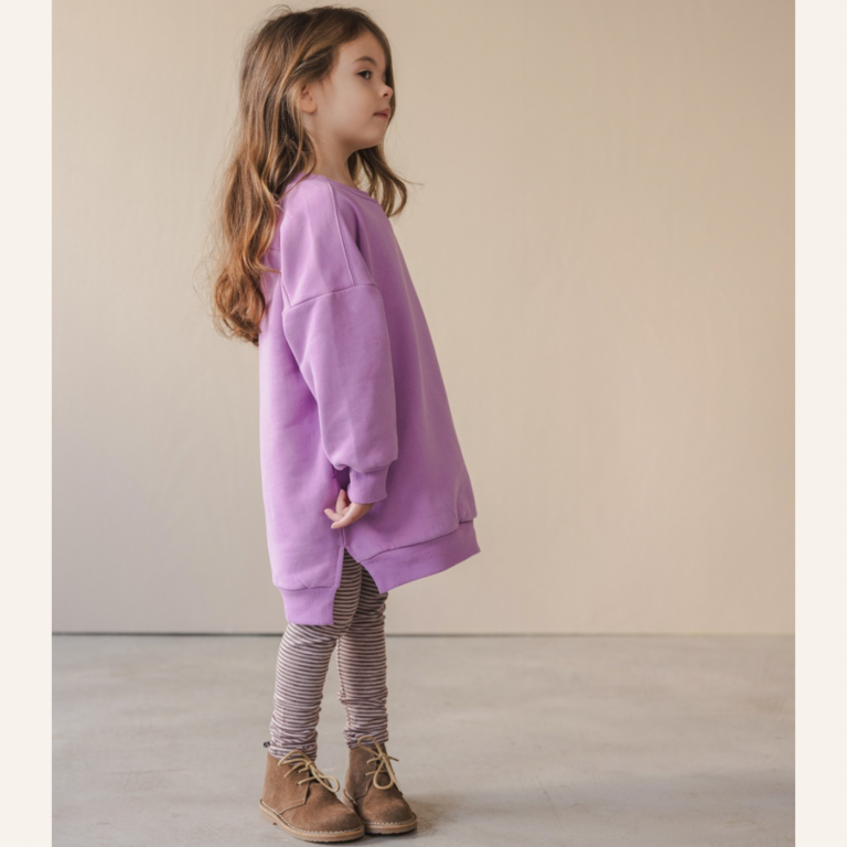 Phil&Phae Phil&Phae Chunky sweater dress - Bright lilac