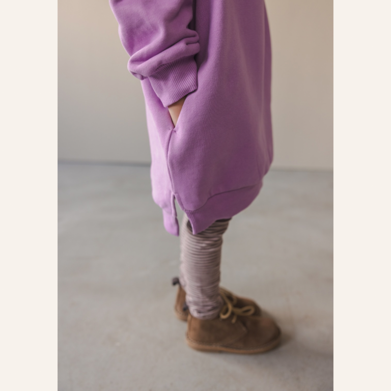 Phil&Phae Phil&Phae Chunky sweater dress - Bright lilac