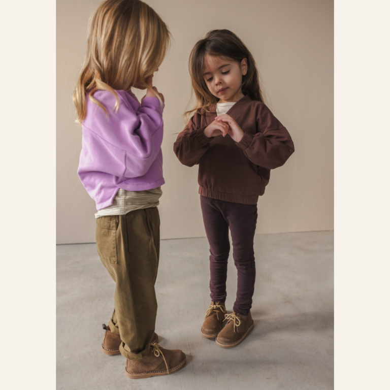 Phil&Phae Phil&Phae Chunky semi-cropped sweater - Bright lilac