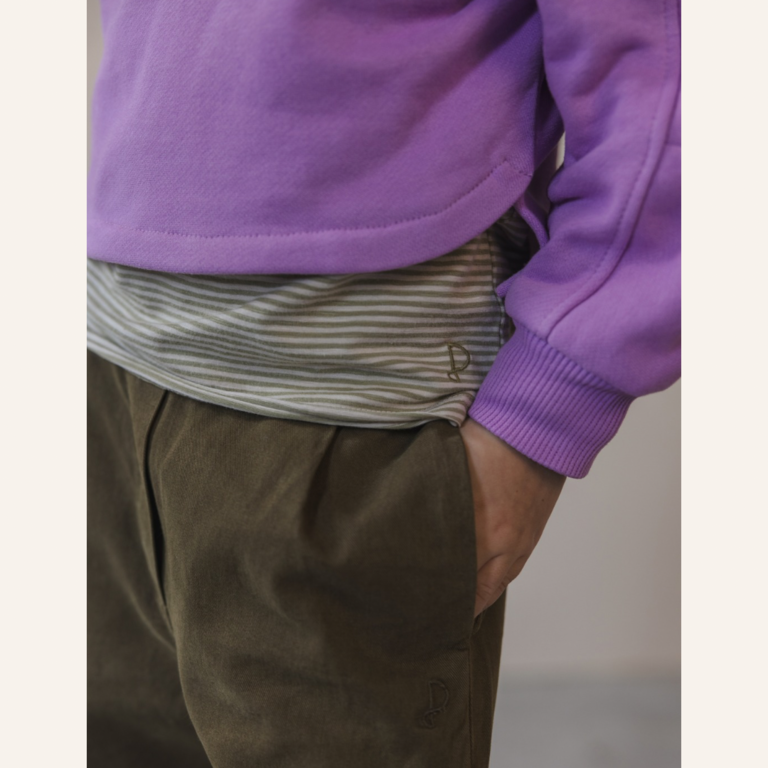 Phil&Phae Phil&Phae Chunky semi-cropped sweater - Bright lilac