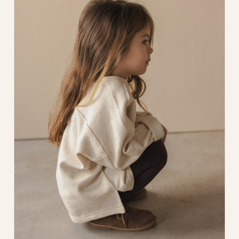Phil&Phae Phil&Phae Loose sweater LS linen blend - Naturel