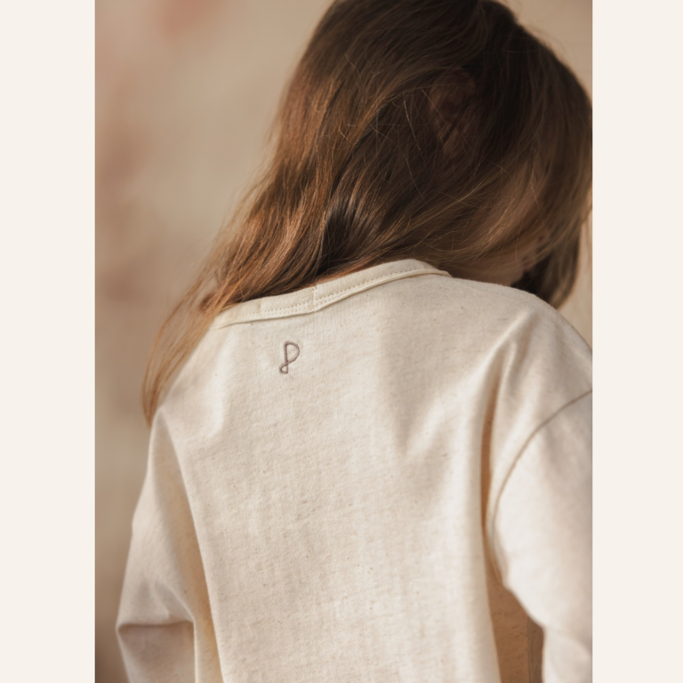 Phil&Phae Phil&Phae Loose longsleeve linen blend - Naturel