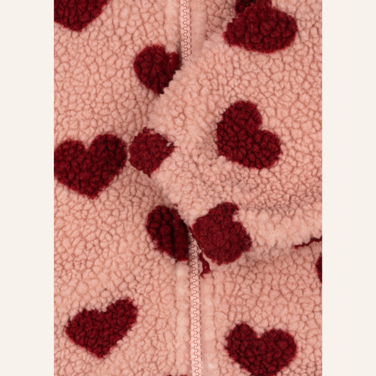 Konges Sløjd Konges Sløjd Jody teddy hoodie - Coeur Mellow