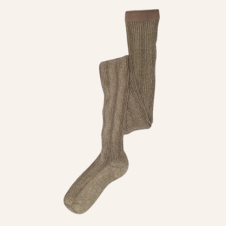 MP Denmark MP Denmark Celosia glitter tights - Brown Sienna