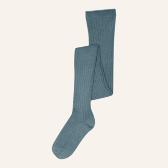 MP Denmark MP Denmark Cotton rib tights - Provincial Blue