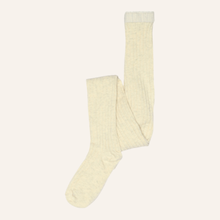 MP Denmark MP Denmark Cotton rib tights - Creme Melange