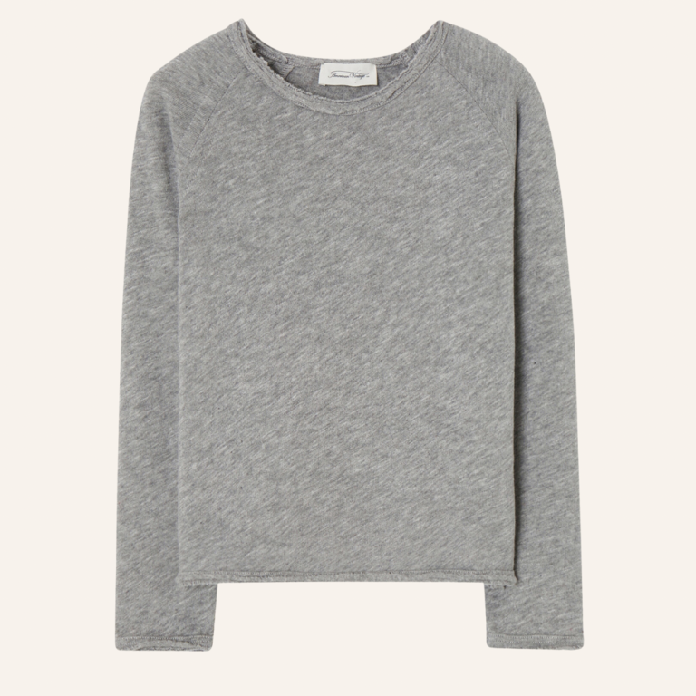 American Vintage American Vintage Kid Sonoma Longsleeve - Gris Chine