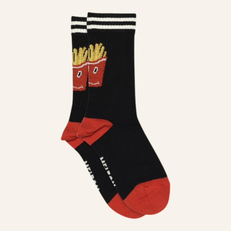 Melton Melton French fries socks - Black